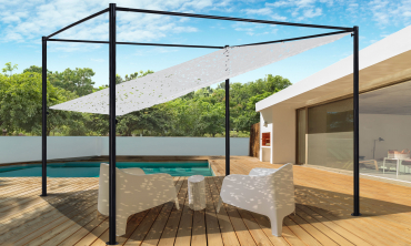 Ombrière pour pergola toit orientable Ombrière pour pergola toit orientable