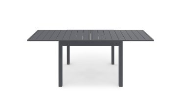 Ensemble repas extensible 8 places en polywood gris