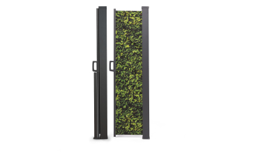 Paravent rétractable occultant 400x180cm motif feuillage Paravent rétractable occultant 400x180cm motif feuillage