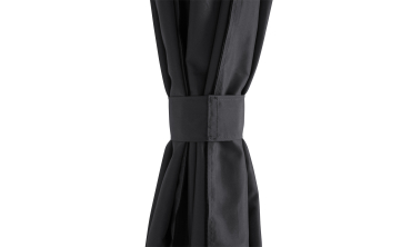 Pergola Marina 3x4m toit rétractable + 4 rideaux