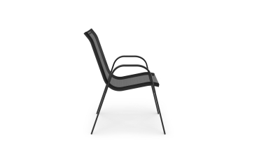 Ensemble repas extensible 12 places polywood noir et bois