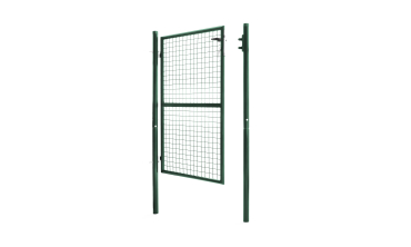 Portillon en acier vert 150x100cm