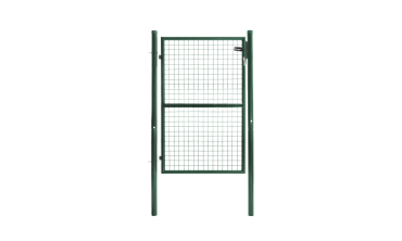 Portillon acier vert 125x100cm