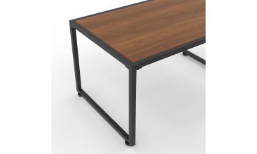 Salon de jardin d'angle Ozéa 8 places gris et cordage