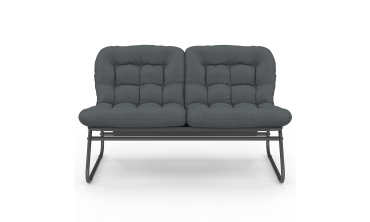 Salon de jardin Ariane 4 places gris