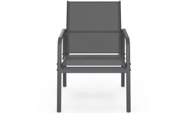 Salon de jardin Lorca 4 places gris