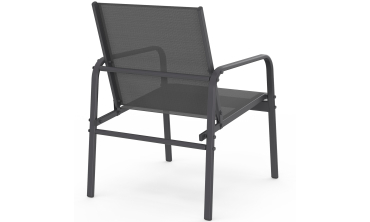 Salon de jardin Lorca 4 places gris