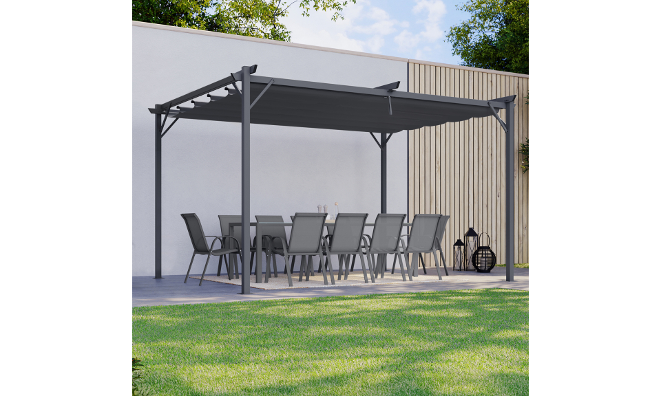 Pergola Marina 3x4m toit rétractable