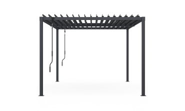 Pergola bioclimatique 3x4m lames orientables