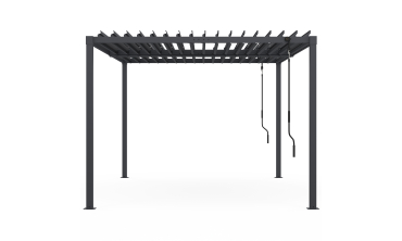 Pergola bioclimatique 3x4m lames orientables