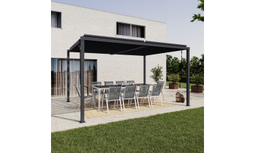 Pergola bioclimatique 3x4m lames orientables
