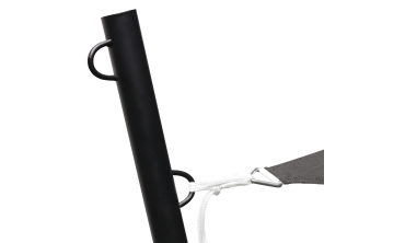 Voile d'ombrage triangulaire gris 5x5x5m