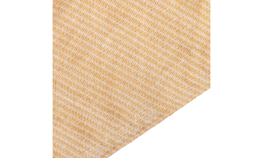 Voile d'ombrage triangulaire beige 3x3x3m