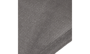 Voile d'ombrage triangulaire gris 3x3x3m