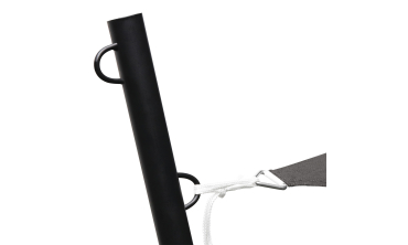 Voile d'ombrage triangulaire gris 3x3x3m