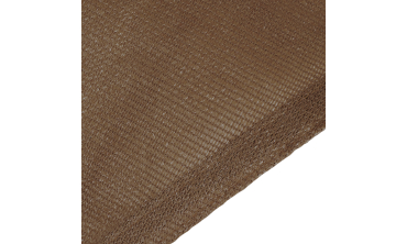 Voile d'ombrage triangulaire taupe 5x5x5m