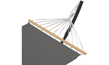 Hamac Amazonia support métal toile grise