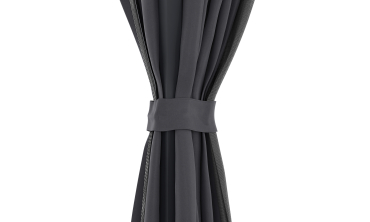 Pergola bioclimatique 3x4m lames orientables + 4 moustiquaires