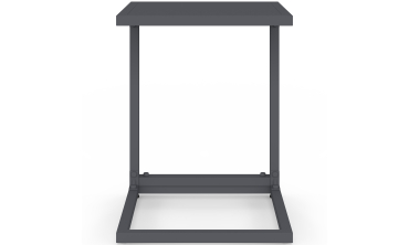 Tables d'appoint de jardin Selva grises - lot de 2