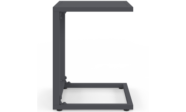 Tables d'appoint de jardin Selva grises - lot de 2