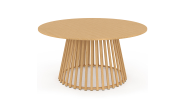 Table de jardin ronde extensible Hortensia Ø160-200cm