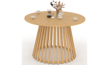 Table de jardin Hortensia ronde Ø120