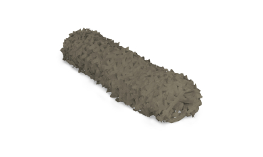 Ombrière rectangulaire taupe 3x3m