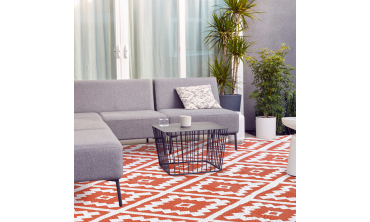 Tapis extérieur Vahiné 270x370cm terracotta