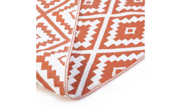Tapis extérieur Vahiné 270x470cm terracotta