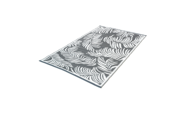 Tapis extérieur Hawaï 270x470cm gris