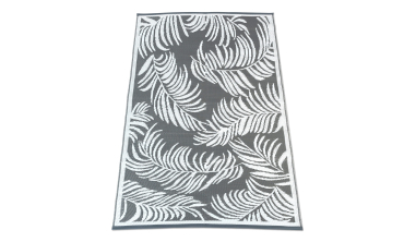 Tapis extérieur Hawaï 270x470cm gris