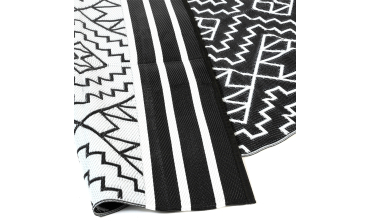 Tapis extérieur Inca 160x240cm noir