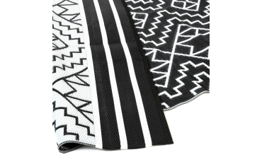 Tapis extérieur Inca 180x280cm noir