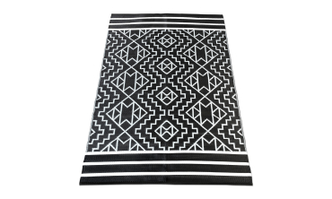 Tapis extérieur Inca 180x280cm noir