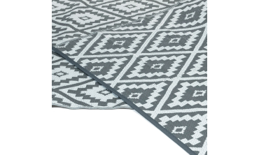 Tapis extérieur Vahiné 160x240cm gris