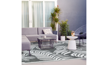 Tapis extérieur Hawai 270x370cm gris